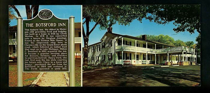 Botsford Inn - Old Postcard